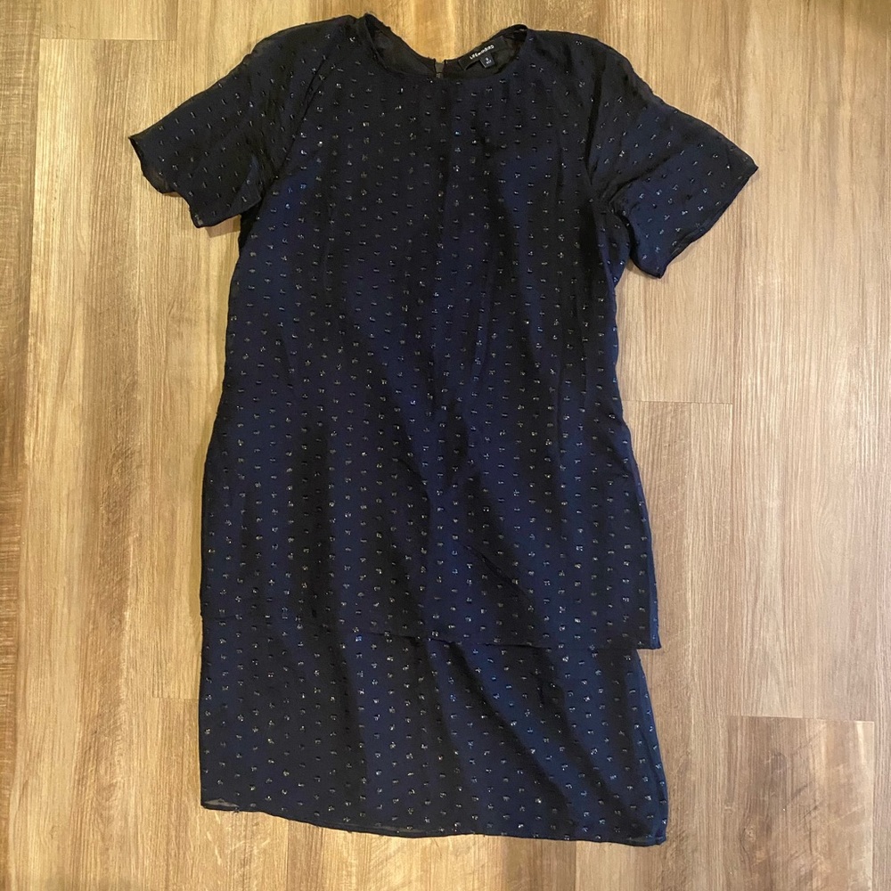 Adorable black sparkly dress